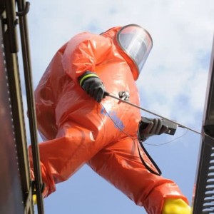 Tuta di protezione da sostanze chimiche Dräger CPS 6900